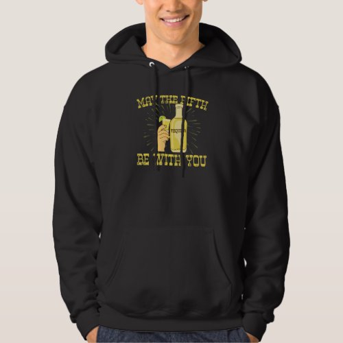 Cinco De Mayo Fifth Of Tequila Bottle May The Fift Hoodie