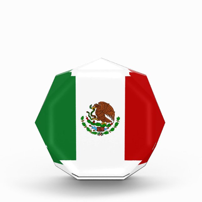 Cinco de Mayo Flag of Mexico Award (Front)