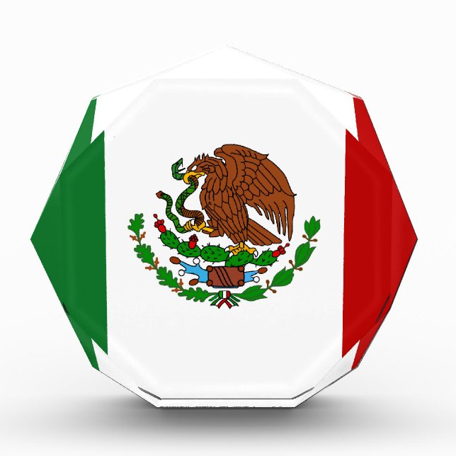 Cinco de Mayo Flag of Mexico Award (Front)