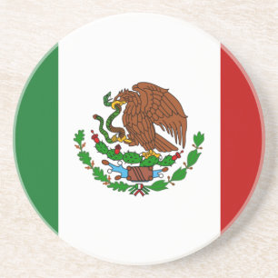 Cinco de Mayo Flag of Mexico Coaster