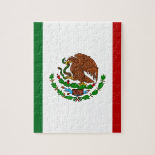 Cinco de Mayo Flag of Mexico Jigsaw Puzzle