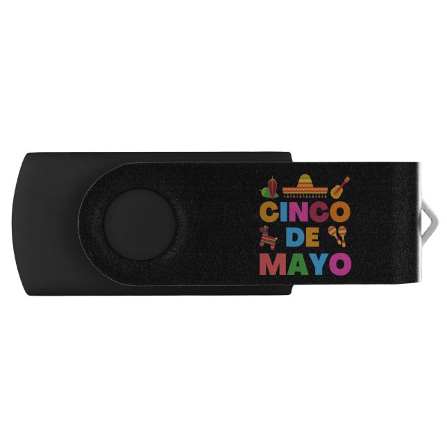 Cinco De Mayo Flash Drive (Front)