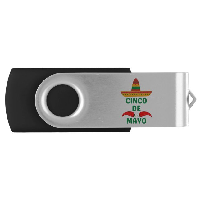 Cinco De Mayo Flash Drive (Front)