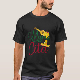 Cinco De Mayo Flower Mamacita Mexican Mama Cita T-Shirt