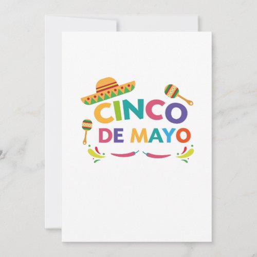 Cinco De Mayo For Kids Men Women Pinata Sombrero Card