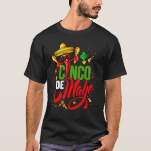 Cinco De Mayo For Mens Womens Kids Mexican Fiesta T-Shirt