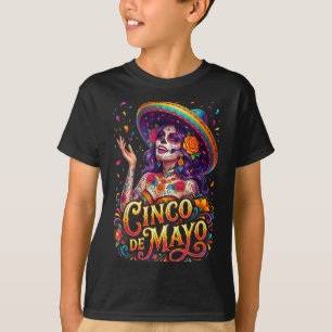 Cinco de mayo girl mexican fiesta 5 de mayo Cinco  T-Shirt
