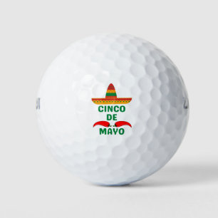 Cinco De Mayo Golf Balls