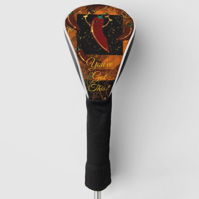 Cinco de Mayo  Golf Head Cover (Front)