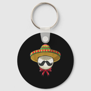 Cinco De Mayo _ Golf Mexican Sombrero Keychain