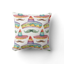 Cinco de Mayo Hats Mustache Red Green