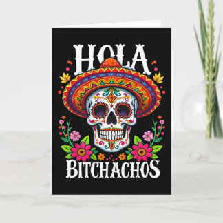 Cinco De Mayo Hola Achos Mexican Independence Day  Card