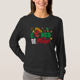 Cinco De Mayo Hot Chili Mexican Party T-Shirt