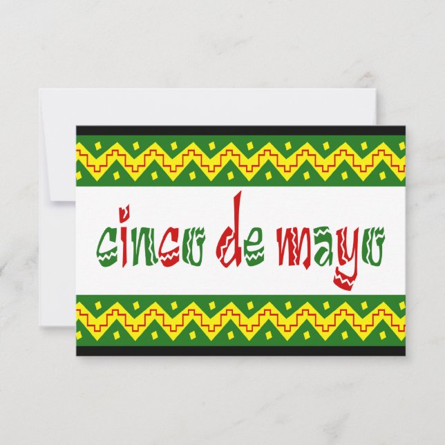 cinco de mayo invitation (Front)