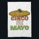 Cinco De Mayo Kitchen Towel<br><div class="desc">Celebrate Cinco De Mayo with your friends, family and the world with these festive designs on your favorite products!</div>