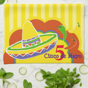 Cinco de Mayo Kitchen Towel