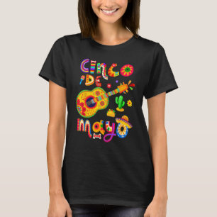 Cinco De Mayo Lets Fiesta Squad 5 De Mayo Mexican  T-Shirt
