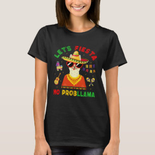 Cinco de Mayo Llama Fiesta Alpaca boys girls wome T-Shirt