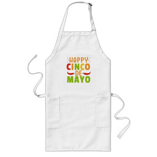 Cinco De Mayo Long Apron