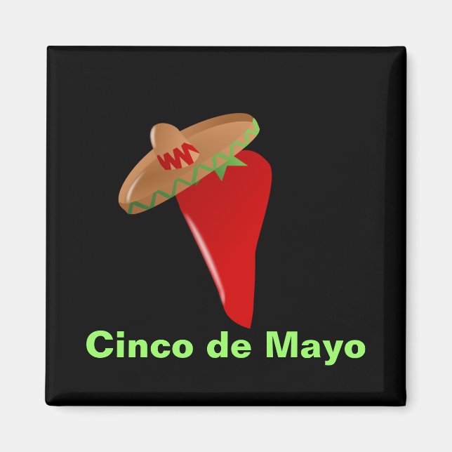 Cinco de Mayo Magnet (Front)