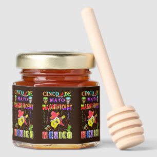 Cinco de Mayo Magnificent Mexico Honey Jar Favors