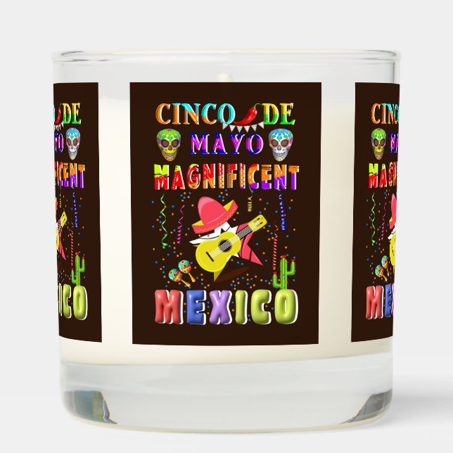 Cinco de Mayo Magnificent Mexico Scented Candle (Right)