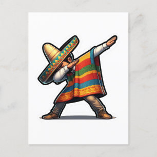 Cinco de Mayo Man Postcard