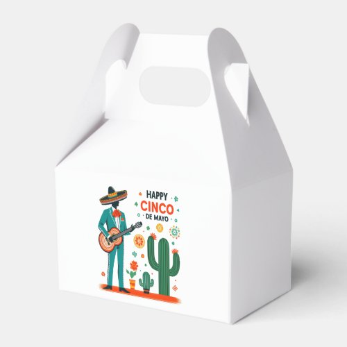 Cinco de mayo mariachi _ Mexican pride Favor Boxes