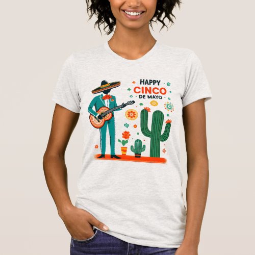 Cinco de mayo mariachi _ Mexican pride T_Shirt