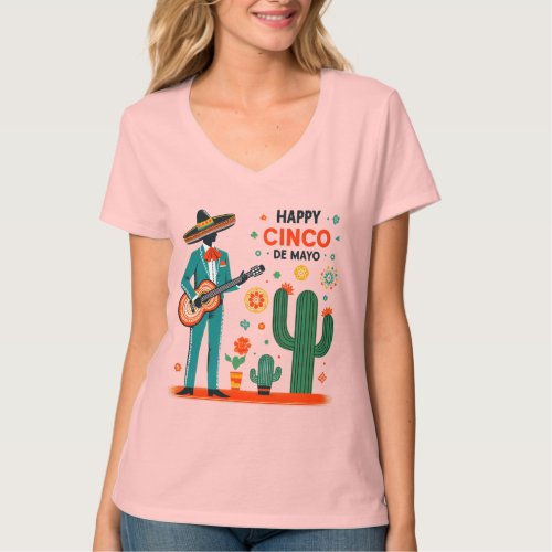 Cinco de mayo mariachi _ Mexican pride T_Shirt