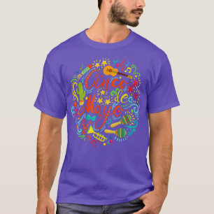 Cinco De Mayo Men Women Mexican Fiesta Taco T-Shirt