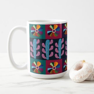 Cinco De Mayo Mexican Art Pattern