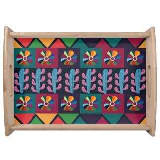 Cinco De Mayo Mexican Art Pattern 