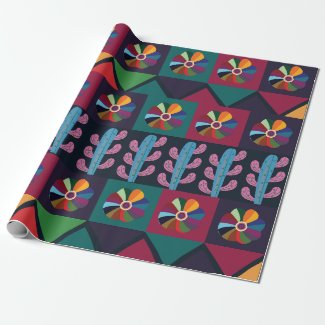 Cinco De Mayo Mexican Art Pattern