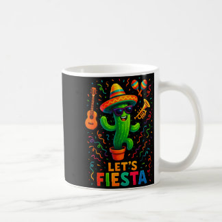 Cinco de mayo mexican cactus party funny letsCinco Coffee Mug