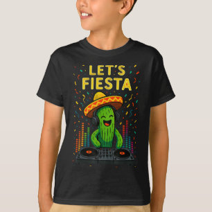 Cinco de mayo mexican cactus party funny letsCinco T-Shirt