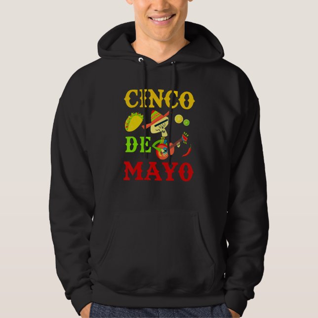 Cinco De Mayo Mexican Fiesta 5 De Mayo 5 Hoodie (Front)