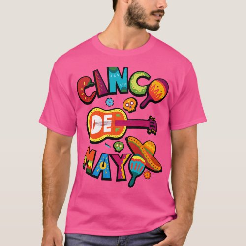 Cinco De Mayo Mexican Fiesta 5 De Mayo  funny T_Shirt