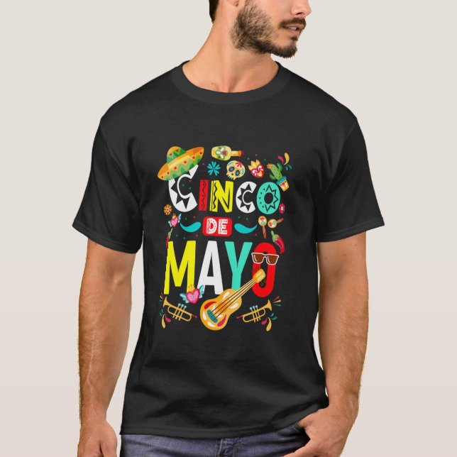 Cinco De Mayo Mexican Fiesta 5 De Mayo Funny Women T-Shirt (Front)