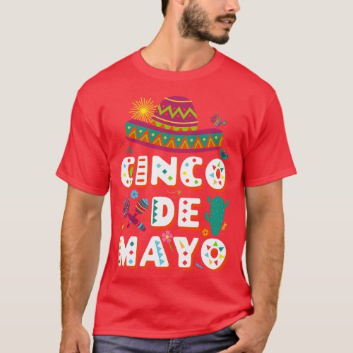 Cinco De Mayo Mexican Fiesta 5 De Mayo  girl T_Shirt
