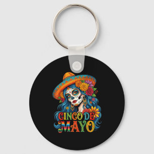 Cinco De Mayo Mexican Fiesta 5 De Mayo Keychain