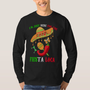 Cinco De Mayo Mexican Fiesta Loca Crazy Party Span T-Shirt