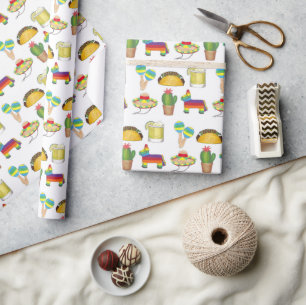 Cinco de Mayo Mexican Fiesta Party Celebration Wrapping Paper
