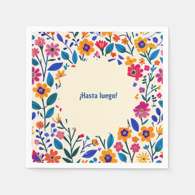 Cinco De Mayo-Mexican fiesta party Napkins (Front)