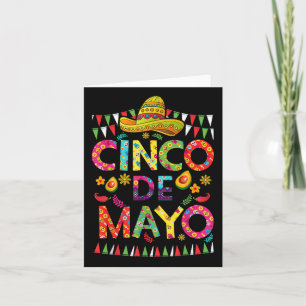 Cinco De Mayo Mexican Fiesta Squad 5 De Mayo For M Card