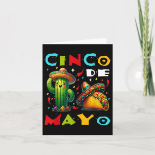 Cinco De Mayo Mexican Fiesta Squad 5 De Mayo For M Card