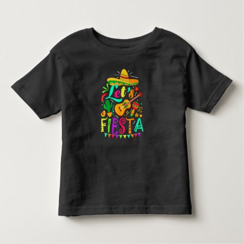 Cinco De Mayo Mexican Guitar Cactus T_Shirt