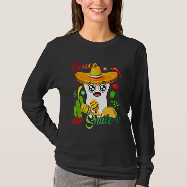 Cinco De Mayo Mexican Holy Guacamole Fiesta Time 5 T-Shirt (Front)