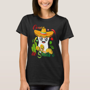 Cinco De Mayo Mexican Holy Guacamole Fiesta Time 5 T-Shirt