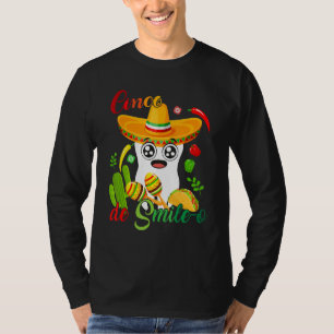 Cinco De Mayo Mexican Holy Guacamole Fiesta Time 5 T-Shirt